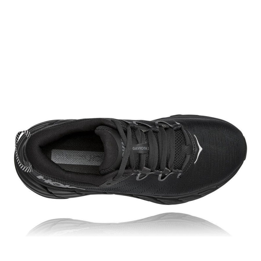 Women's Hoka Gaviota 3 Training Shoes Black | ZA-37LPANJ