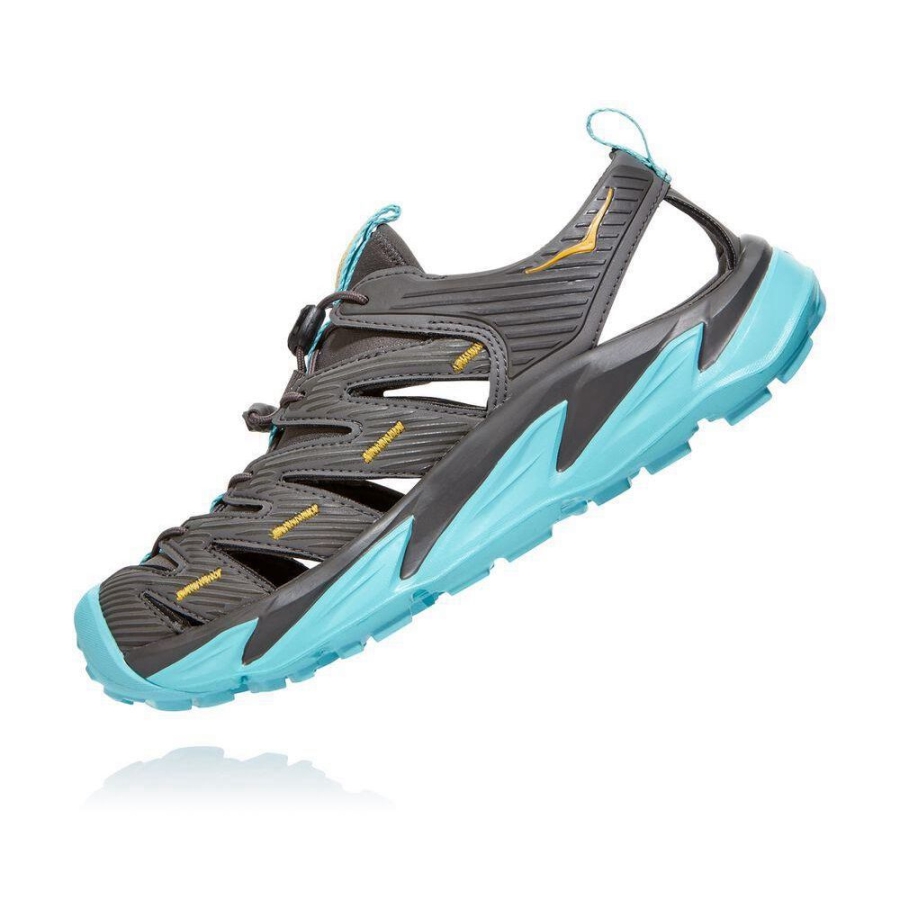 Women's Hoka Hopara Hiking Sandals Grey | ZA-87WKGIS