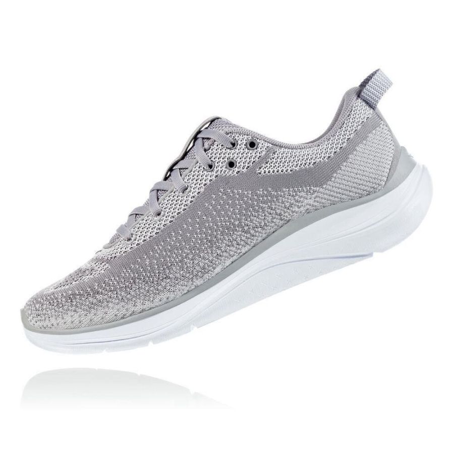 Women's Hoka Hupana Flow Running Shoes Grey | ZA-72VYPEC