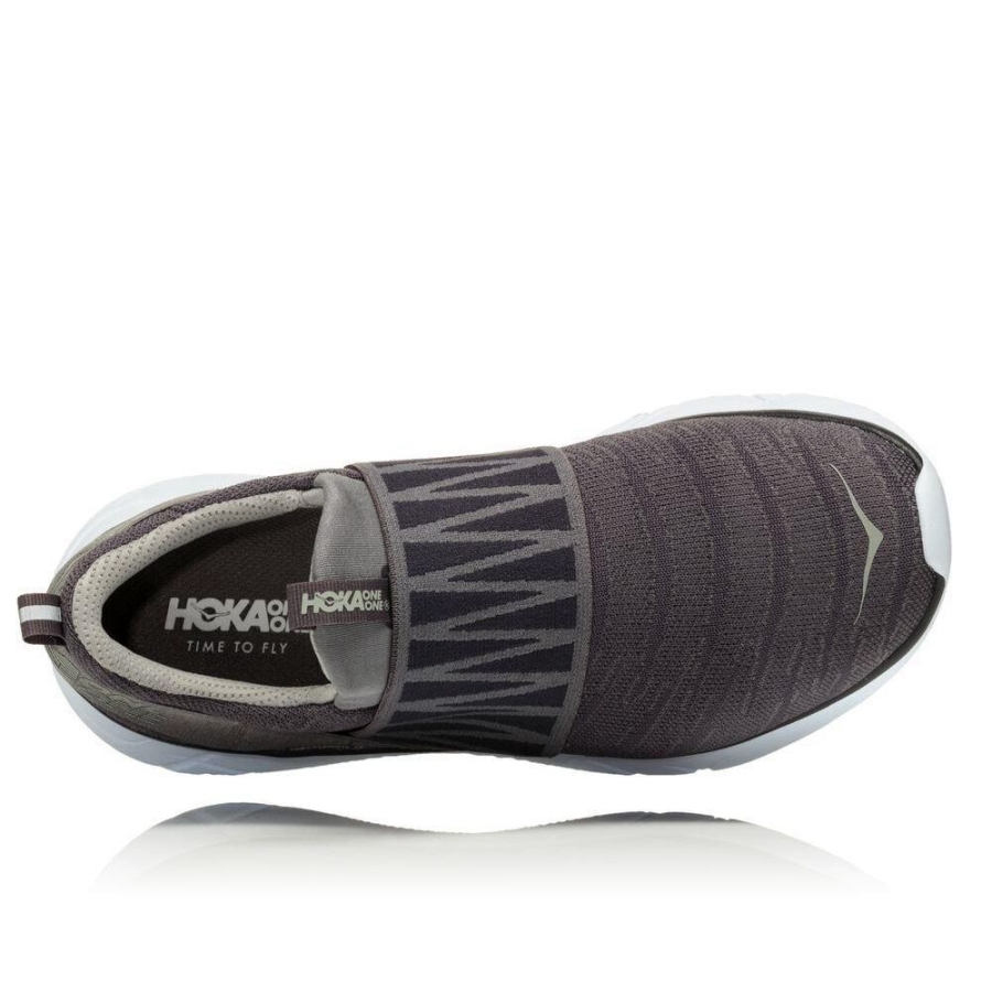 Women's Hoka Hupana Slip Walking Shoes Grey | ZA-59PYTIU