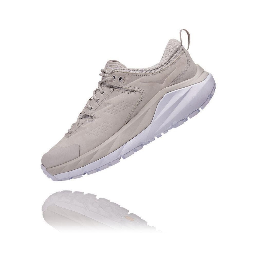 Women's Hoka Kaha Low GTX Lifestyle Shoes Grey | ZA-12ZQLCM