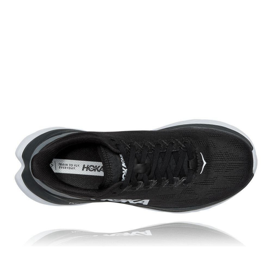 Women's Hoka Mach 4 Sneakers Black | ZA-25DBKZH