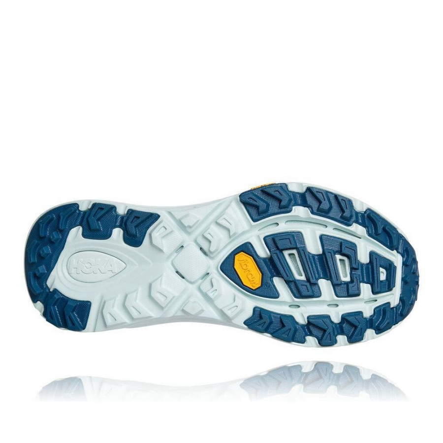 Women's Hoka Mafate Speed 3 Hiking Shoes Blue / Pink | ZA-83INVWX