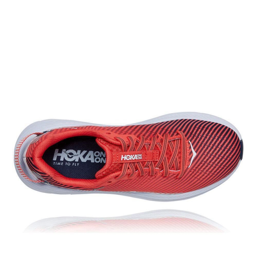 Women's Hoka Rincon 2 Road Running Shoes Red | ZA-26OLSGR