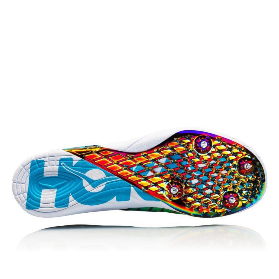 Women's Hoka Speed EVO R Spikes Shoes Multicolor | ZA-08AERNK