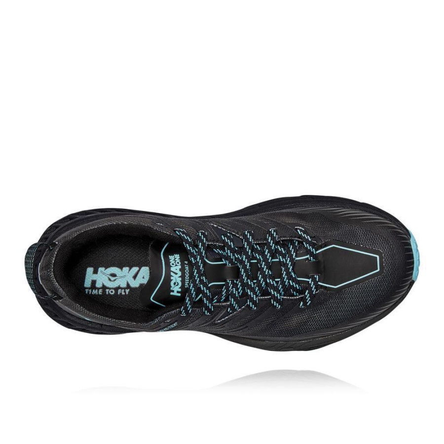 Women's Hoka Speedgoat 4 GTX Trail Running Shoes Grey / Black | ZA-13HKYDU