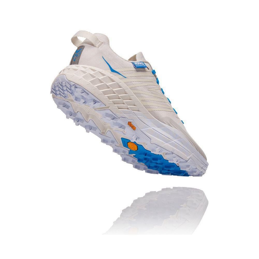 Women's Hoka Speedgoat 4 Trail Running Shoes White | ZA-70IBESC