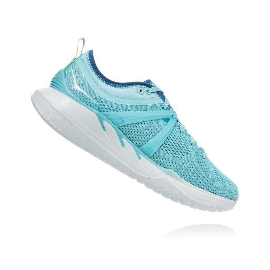 Women's Hoka Tivra Road Running Shoes Blue | ZA-49JLMTU