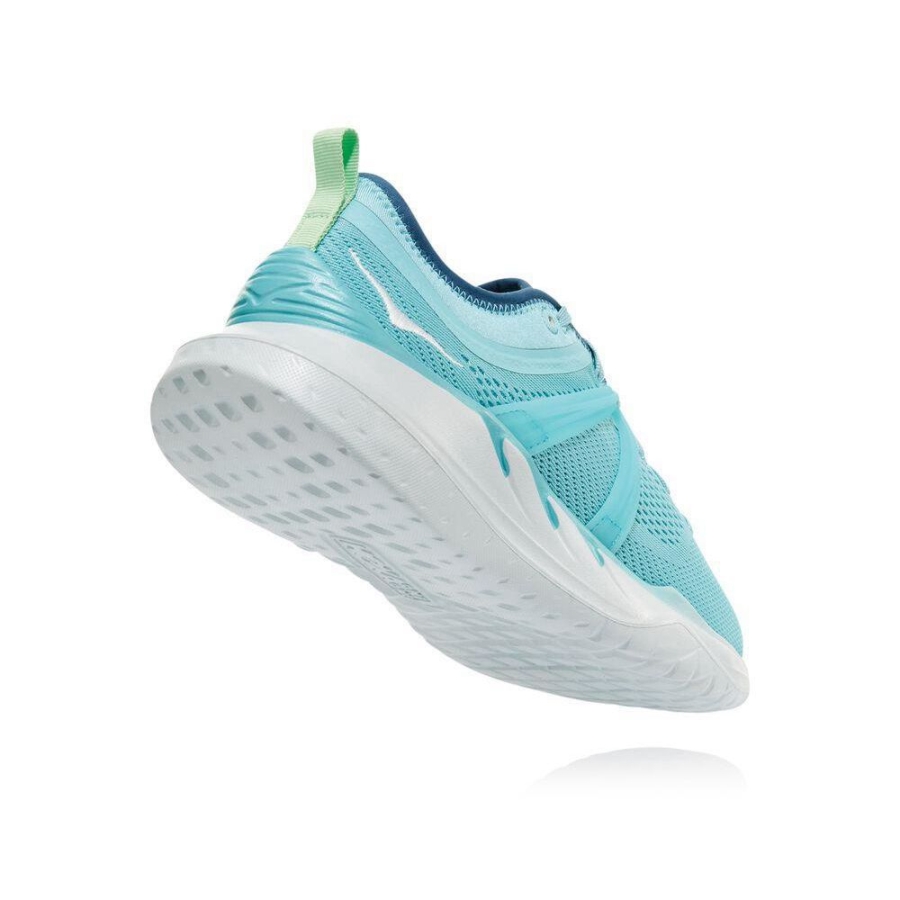 Women's Hoka Tivra Road Running Shoes Blue | ZA-49JLMTU