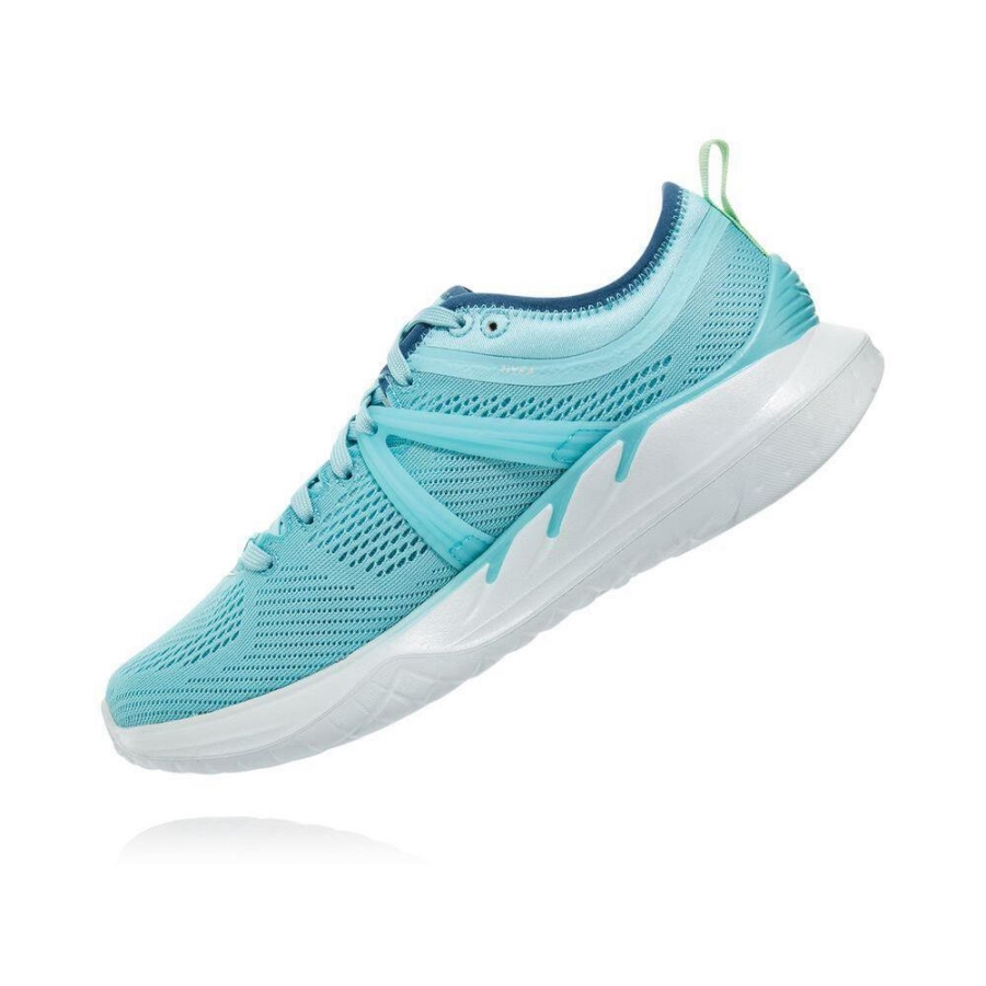 Women's Hoka Tivra Road Running Shoes Blue | ZA-49JLMTU