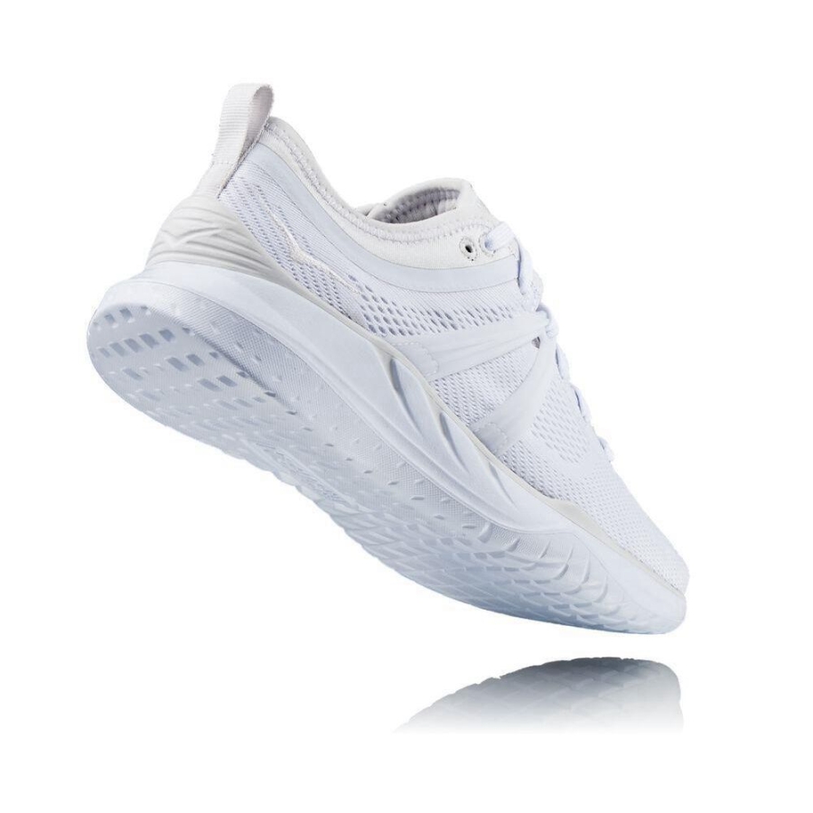 Women's Hoka Tivra Road Running Shoes White | ZA-93CMAYG