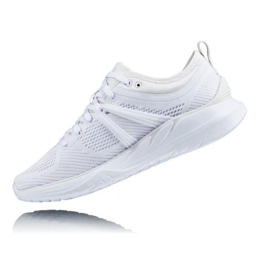 Women's Hoka Tivra Road Running Shoes White | ZA-93CMAYG