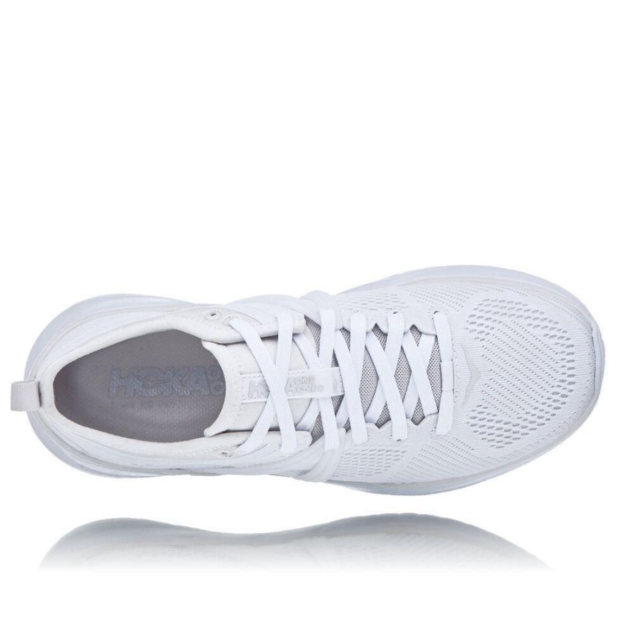 Women's Hoka Tivra Sneakers White | ZA-67MQEBD