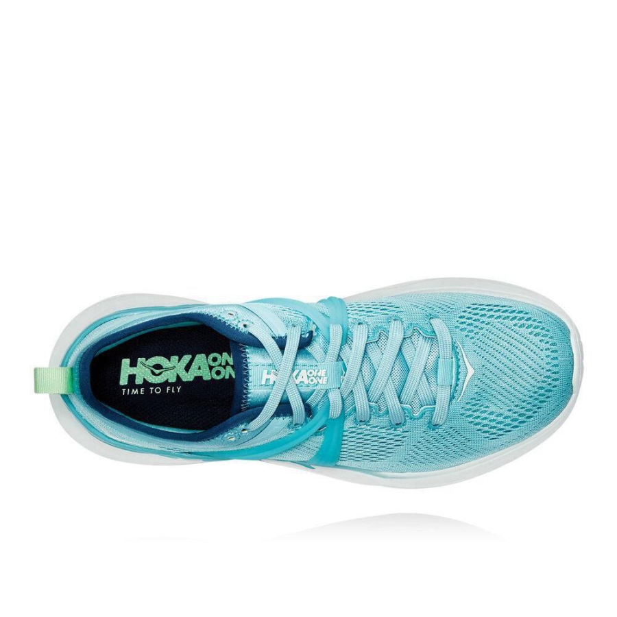 Women's Hoka Tivra Walking Shoes Blue | ZA-86WRGLS