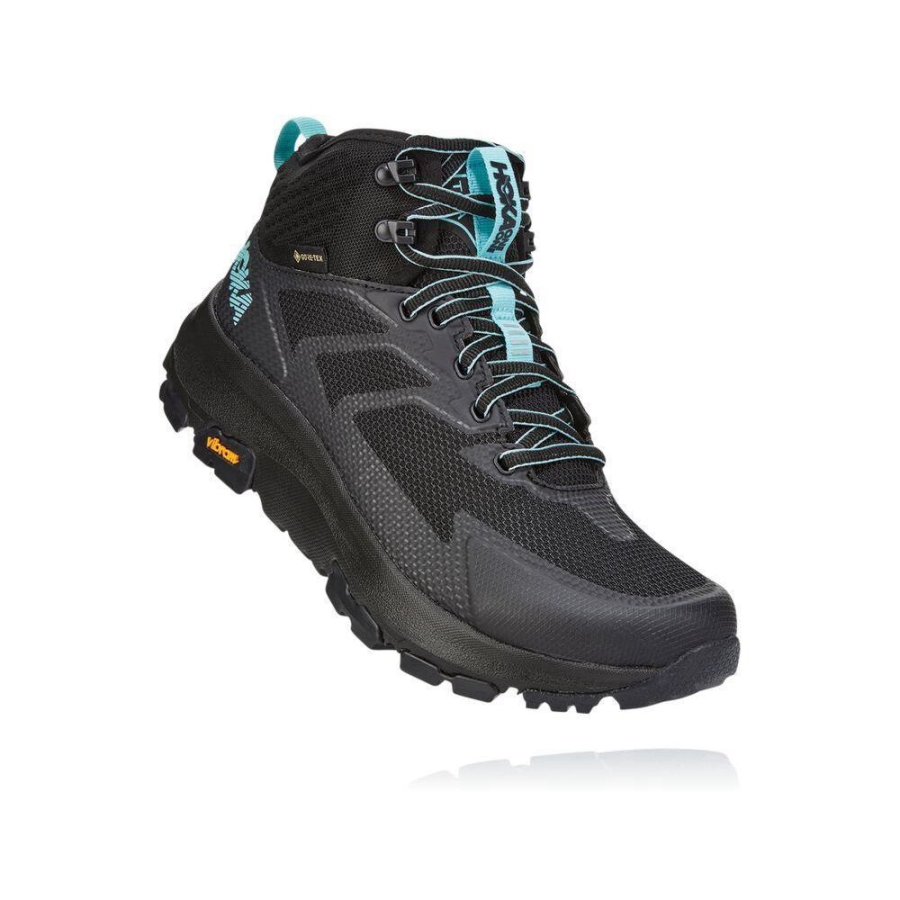 Women\'s Hoka Toa GTX Hiking Boots Black | ZA-64DNFSZ