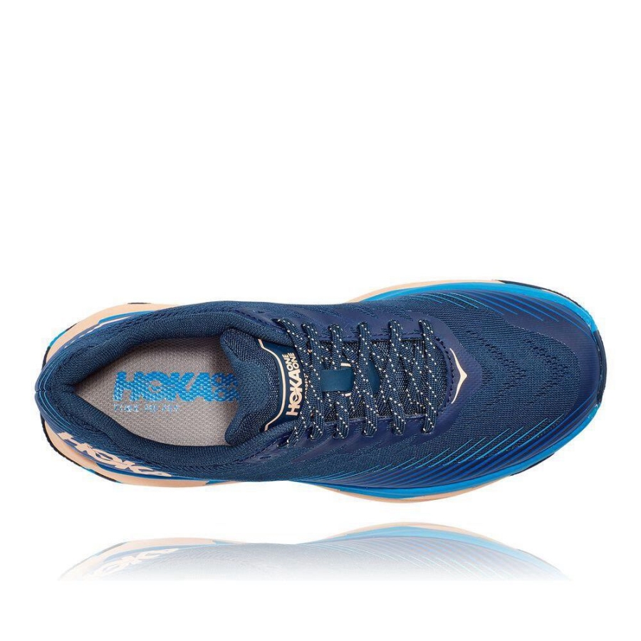Women's Hoka Torrent 2 Trail Running Shoes Navy / Pink | ZA-10WXZFN